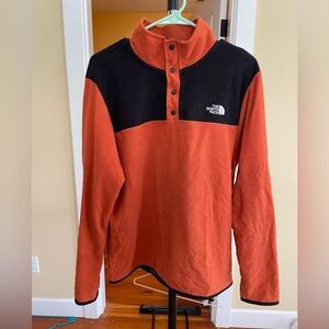 The North Face black and orange fleece!